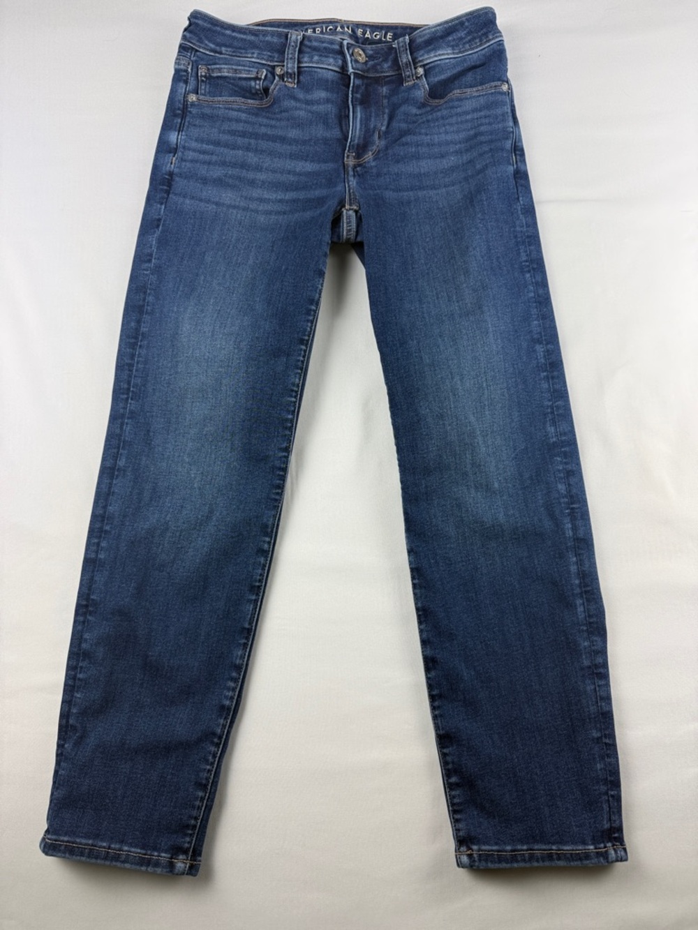 American Eagle Next Level Stretch Skinny Jeans Size 2 Low Rise
